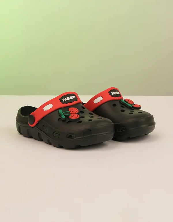 Charcoal Fun-Time Clogs